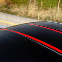 Dunne Accentstrepen Motorkap Dak Vinyl Sticker Decal voor BMW M4_2