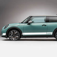 Zij Racing Logo strepen Graphics Decal voor Mini Cooper S 2