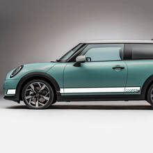 Zij Racing Logo Strepen Grafische Decal Sticker voor Mini Cooper S 2