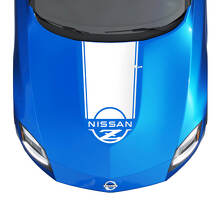 Hood Checkered Stripe Decal Kit voor Nissan Z Sport
 2