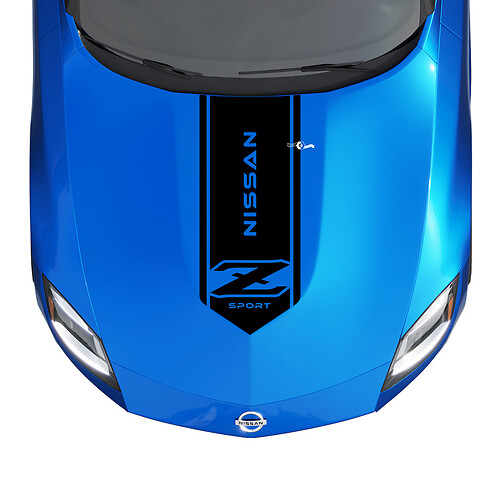 Hood Stripe Decal Kit voor Nissan Z Sport 2
