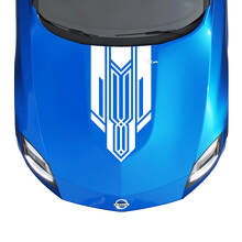 Hoodlijnen Stipe Decal Kit voor Nissan Z Sport
 2