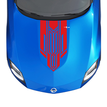 Hoodlijnen Stipe Decal Kit voor Nissan Z Sport
 3