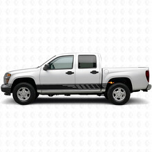 Afwisselende gleuven deur- & dorpelvinylstrips voor Chevrolet Colorado 1e generatie 2004-2012_2