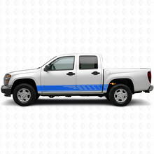 Afwisselende gleuven deur- & dorpelvinylstrips voor Chevrolet Colorado 1e generatie 2004-2012_5