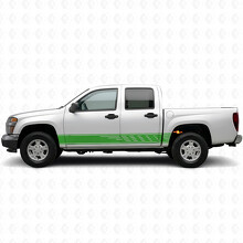 Afwisselende gleuven deur- & dorpelvinylstrips voor Chevrolet Colorado 1e generatie 2004-2012_6