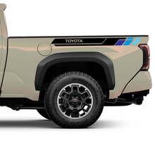 Heritage Stijl Bedzijde Streep Vinyl Decal Kit voor Toyota Tacoma_2