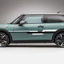 Side Racing 2 Colors Stripes Graphics Decal voor Mini Cooper S 3
 3