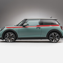 Zijraces accenten strepen grafische sticker voor mini cooper s
 3