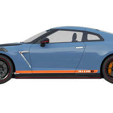 2x Zijdeurramen Graphics Nismo Stripe Line Decal Kit 3 voor Nissan GT-R 3