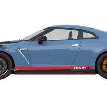 2x Zijdeuren Graphics Nismo Stripe Line Decal Kit 4 voor Nissan GT-R 2