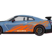 2x zijafbeeldingen Nismo Stripe Line Decal Kit voor Nissan GT-R
 3