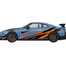 Side Graphics Nismo Stripe Line Decal Kit voor Nissan GT-R
 2