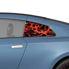 Side geruite grafische strepen Decal Kit voor Nissan GT-R
 2