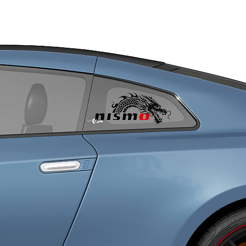 Zijsachtervenster Nismo Dragon Graphics Decals Stickers Kit voor Nissan GT-R
