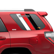 SR5 Side Quarter Window Heritage Stripes Vinylstickers Sticker Kit voor Toyota 4Runner
 3