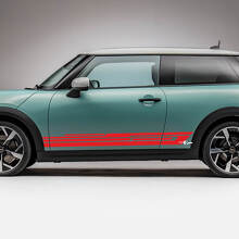 Side Racing L strepen grafische sticker voor Mini Cooper S
 3