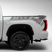 Bed Side TRD Topografische kaart vinylstickers sticker geschikt voor Toyota Tundra
 2