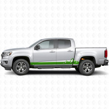 Mountain Range Deur- en Rockerpaneel Vinyl Strepen voor Chevrolet Colorado 2e generatie 2015-2022_6