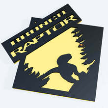 Bronco Raptor -editie Fender Badges Tailgate Emblem 3D Badge
 3