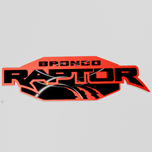 Bronco Raptor -editie Fender Badges Tailgate Emblem 3D Badge
 2