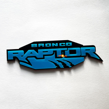 Bronco Raptor -editie Fender Badges Tailgate Emblem 3D Badge 3
 2