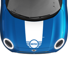 Mini Hood Racing Central Stripe Rally Decal grafische sticker voor Mini Cooper
 2