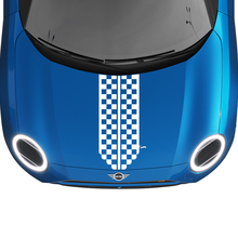 Mini Hood Racing Central Stripe Rally Decal grafische sticker voor Mini Cooper
 2