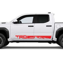 TRD off Road Bergstrepen Zijklep Panel Stickers voor Toyota Tacoma 4e Gen 3