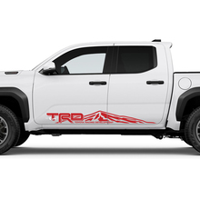 TRD Off Road Mountains Side Rocker Panel Stickers Stickers voor Toyota Tacoma Vierde generatie
 2