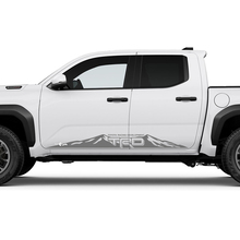 TRD Off Road Mountains Side Rocker Panel Decals Stickers voor Toyota Tacoma 4e Gen 2
 2
