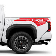 TRD Off Road geometrische stijl vinylsticker voor de zijwand van Toyota Tacoma_3