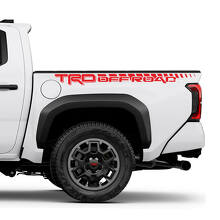 TRD Off Road Bedide Truck Dickers Stickers voor Toyota Tacoma 4e Gen 2
 3