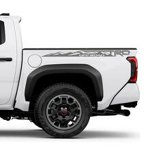 Mountains trd off -road bedrucktruckstickers stickers voor Toyota Tacoma 4e Gen
 2