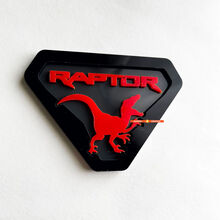 Raptor -editie Fender Badges Tailgate Emblem 3D Badge
 4
