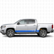 Alpine Ridge Deur- en Sierlijst Vinyl Strepen voor Chevrolet Colorado 2e Gen 2015-2022_5
