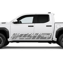 TRD Off Road Mountains Side Rocker Panel Stickers Stickers voor Toyota Tacoma Vierde generatie
 2