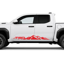 TRD Off Road Side Mountains rocker paneel stickers stickers voor Toyota Tacoma
 3