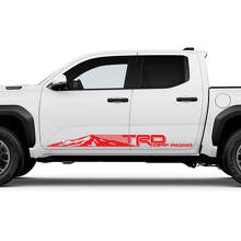 TRD Off Road US Side Mountains Rocker Panel Decals Stickers voor Toyota Tacoma 2
 3