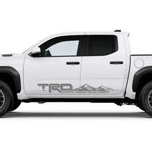 Belettering TRD Off Road Bergen Zijschort Paneel Stickers voor Toyota Tacoma 2