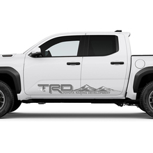 TRD Off Road Side Mountains Rocker Panel Decals Stickers voor Toyota Tacoma 5
 2