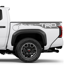 Bergen trd off -road bedtraienstickers stickers voor Toyota Tacoma 4e Gen 2
 2
