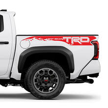 Bergen trd off -road bedtraienstickers stickers voor Toyota Tacoma 4e Gen 2
 3