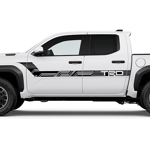 TRD OFF ROAD Deuren zijde Bed Side Truck Decals Stickers voor Toyota Tacoma 4e Gen
 1