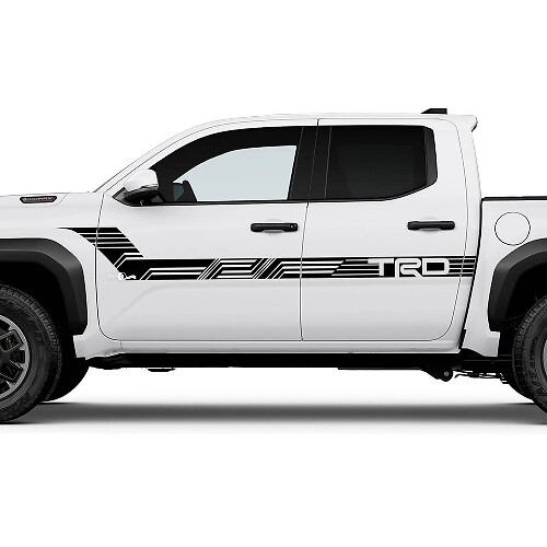 TRD OFF ROAD Deuren zijde Bed Side Truck Decals Stickers voor Toyota Tacoma 4e Gen
