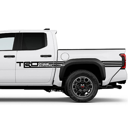 TRD OFF ROAD Deuren zijde Bedside Us Truck Stickers Stickers voor Toyota Tacoma 4e Gen
