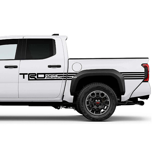 TRD Off Road Strepen Zij Vinyl Decal Sticker voor Toyota Tacoma_1