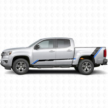 Rising Accent Deur- & Zijvinylstriping voor Chevrolet Colorado 2de Gen 2015-2022_3