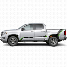 Rising Accent Deur- & Zijvinylstriping voor Chevrolet Colorado 2de Gen 2015-2022_4