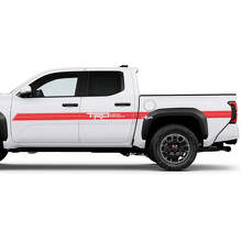 TRD off Road Deuren Zijbed Racing Stripe Truck Decals Stickers 2 voor Toyota Tacoma 4de Gen 3